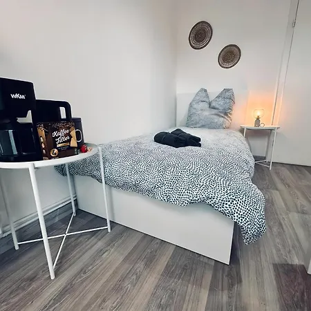 Apartment Flixi III - Zentrales Zimmer Fuer 2 Gaeste Нордхорн Экстерьер фото