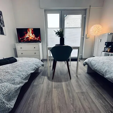 Apartment Flixi III - Zentrales Zimmer Fuer 2 Gaeste Нордхорн Экстерьер фото