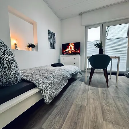 Apartment Flixi III - Zentrales Zimmer Fuer 2 Gaeste Нордхорн Экстерьер фото